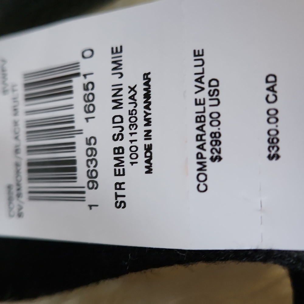 Gorgeous NWT Coach Star Emblem Jacquard Signature Mini Jamie Crossbody 🖤⭐️🎁 - Picture 16 of 16